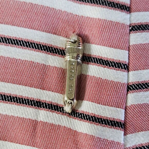 NWT Ted Baker Coryn Layered Striped Ruffle Midi Skirt Pink Women Ted 2/ US 6 - Picture 11 of 11